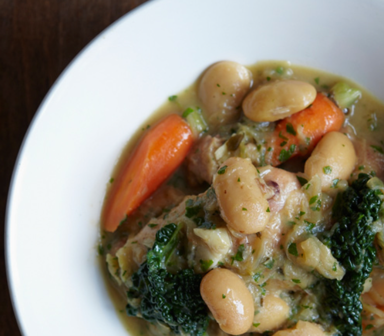 Ribollita with Braised Butter Beans