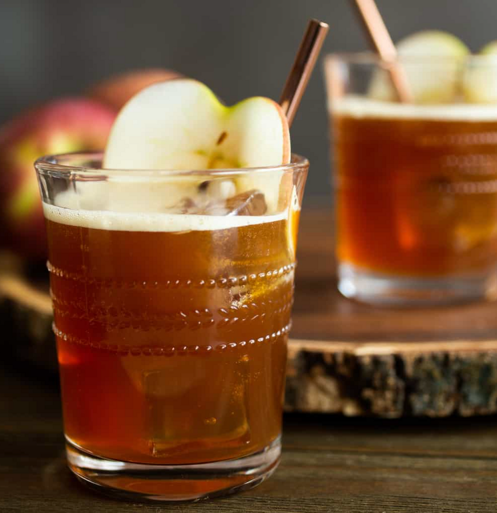 Cinnamon Pear Spiked Apple Cider