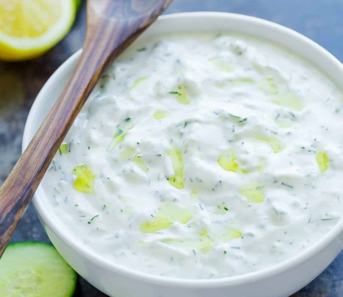 2 Minute Tzatziki Sauce – Rocky Mountain Olive Oil