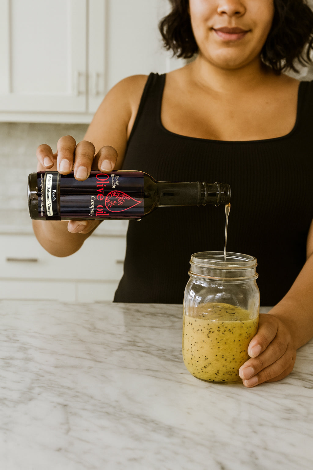 Peach White Balsamic Vinegar – Rocky Mountain Olive Oil