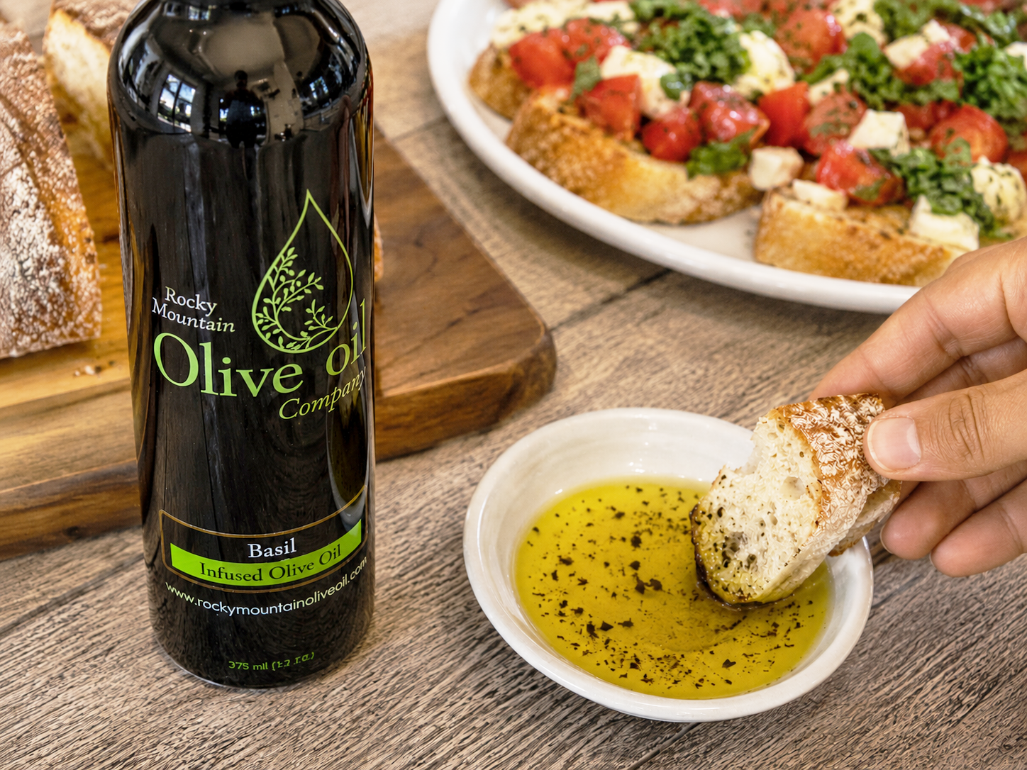 Basil Infused Olive Oil – Rocky Mountain Olive Oil