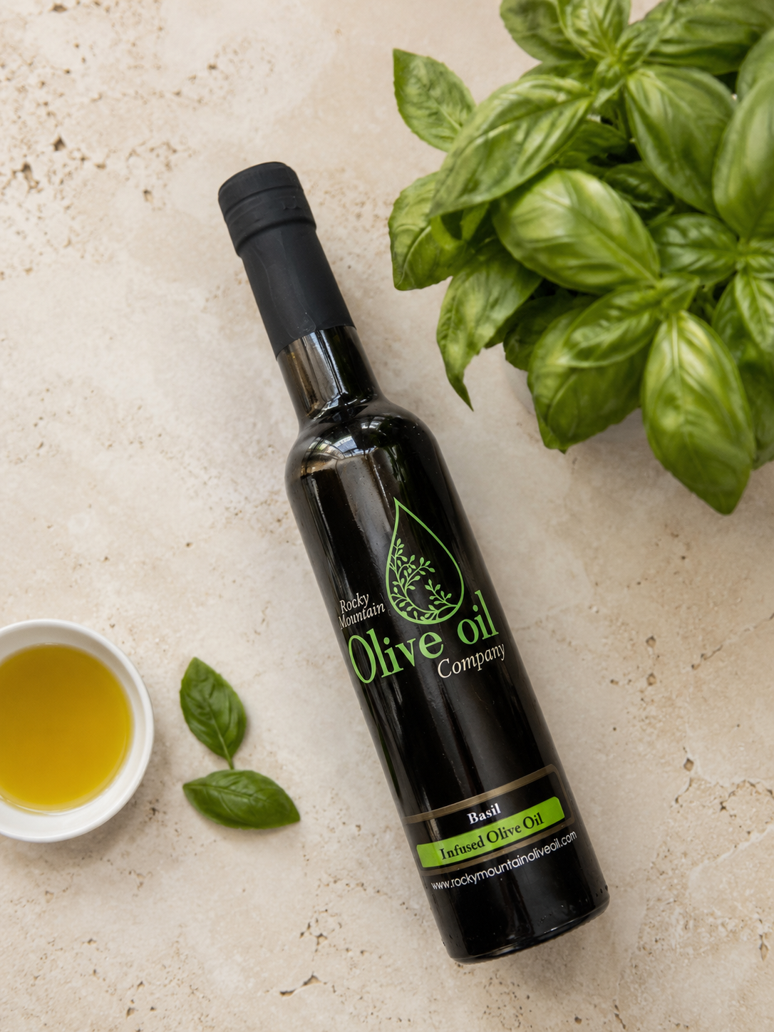 Basil Infused Olive Oil – Rocky Mountain Olive Oil