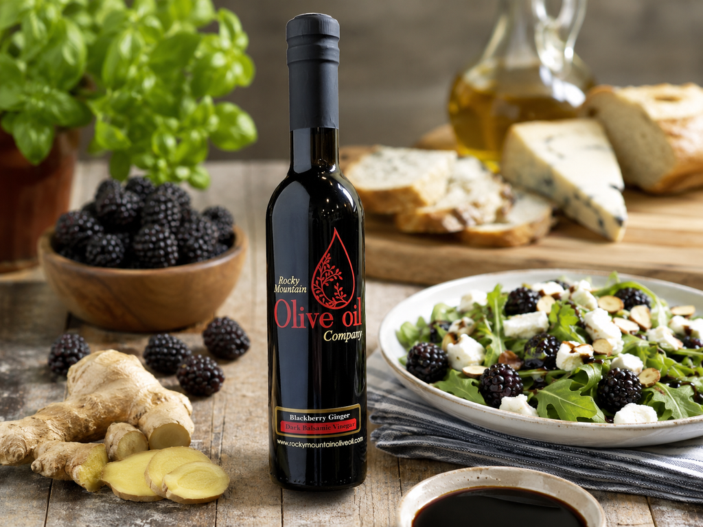 Blackberry Ginger Dark Balsamic Vinegar – Rocky Mountain Olive Oil