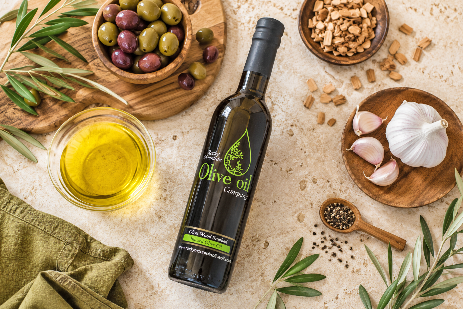 Olive Wood Smoked Infused Olive Oil – Rocky Mountain Olive Oil