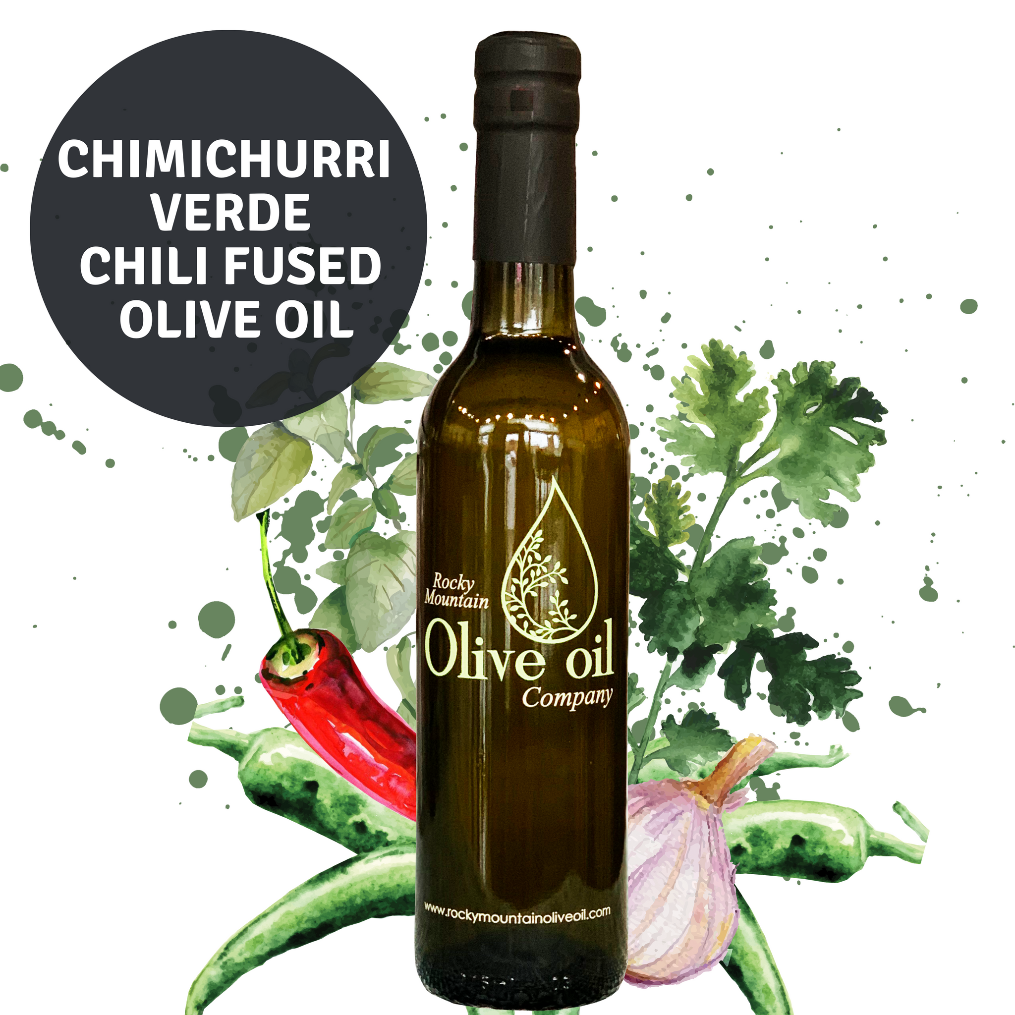 Chimichurri Verde Chili Pepper Fused Olive Oil – Rocky Mountain