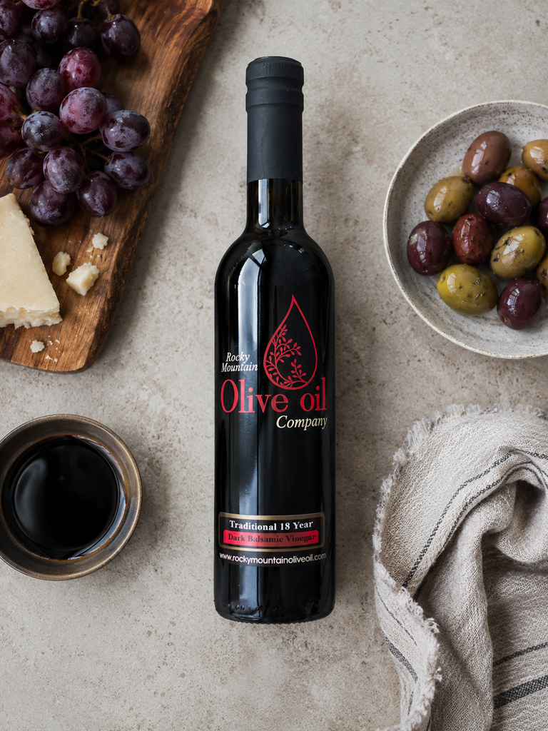 18 Year Traditional Dark Balsamic Vinegar – Rocky Mountain Olive Oil