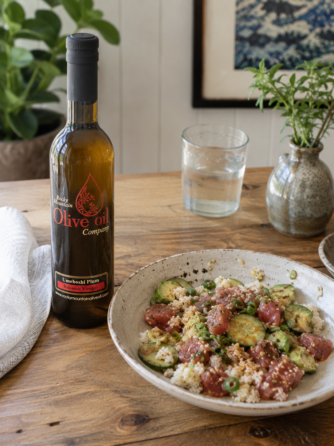 Umeboshi Plum White Balsamic Vinegar – Rocky Mountain Olive Oil