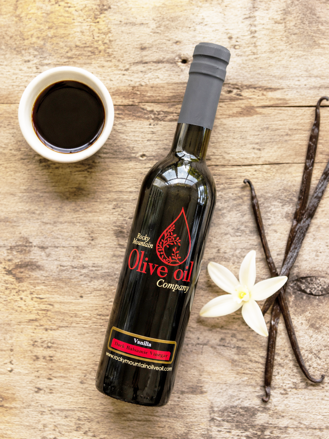 Vanilla Dark Balsamic Vinegar – Rocky Mountain Olive Oil