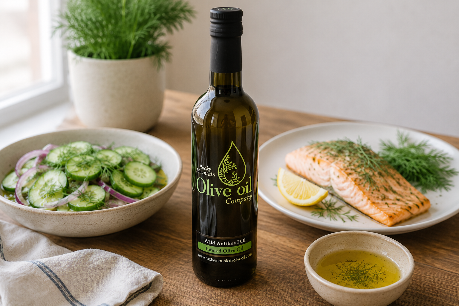 Wild Anithos Dill Infused Olive Oil – Rocky Mountain Olive Oil