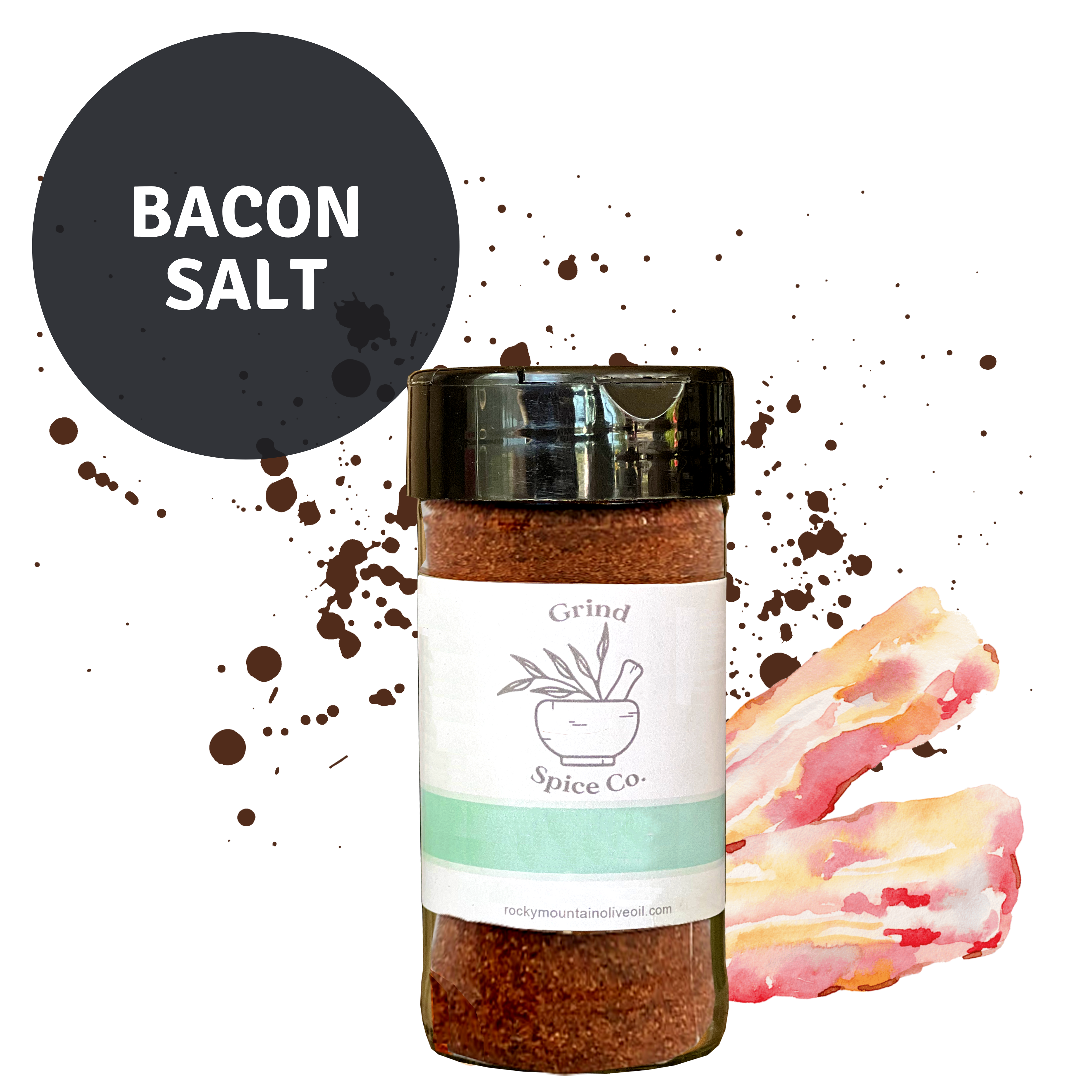 Bacon Salt  Bacon Flavored Salt Seasoning - OliveNation
