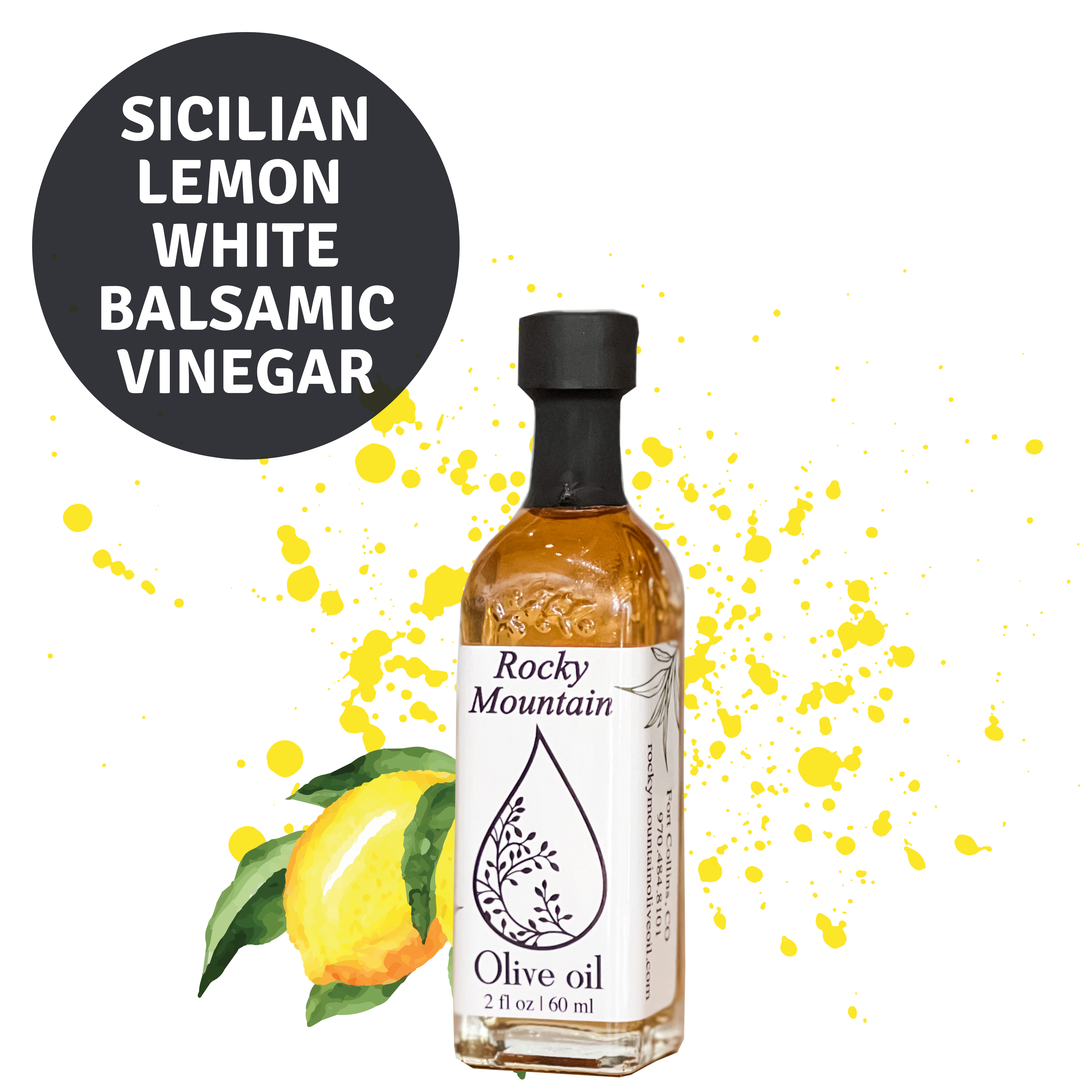 Sicilian Lemon White Balsamic - Anacortes Oil & Vinegar Bar, Shop Online